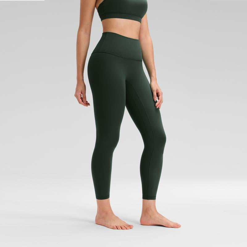 CRZ YOGA Butterluxe No Front Seam Yoga Leggings 25" - High Waisted Womens Lounge Pants Pilates Workout Athletic Buttery Soft