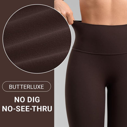 CRZ YOGA Butterluxe No Front Seam Yoga Leggings 25" - High Waisted Womens Lounge Pants Pilates Workout Athletic Buttery Soft