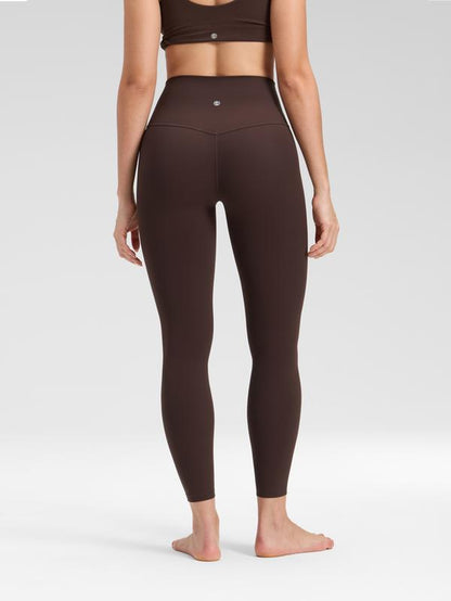 CRZ YOGA Butterluxe No Front Seam Yoga Leggings 25" - High Waisted Womens Lounge Pants Pilates Workout Athletic Buttery Soft