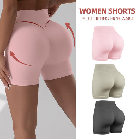 CHRLEISURE 3PCS High Waisted Biker Shorts for Women- Fitness Athletic Workout Running Yoga Gym Shorts