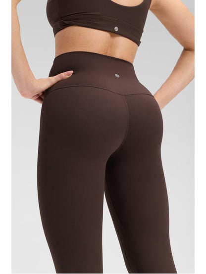CRZ YOGA Butterluxe No Front Seam Yoga Leggings 25" - High Waisted Womens Lounge Pants Pilates Workout Athletic Buttery Soft