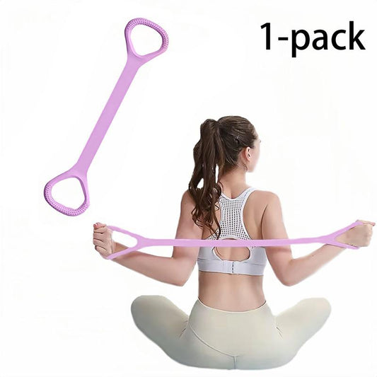 Resistance Band for Fitness, Multi-Function Workout Band for Yoga, Strength Training & Flexibility (Multiple Color Options)